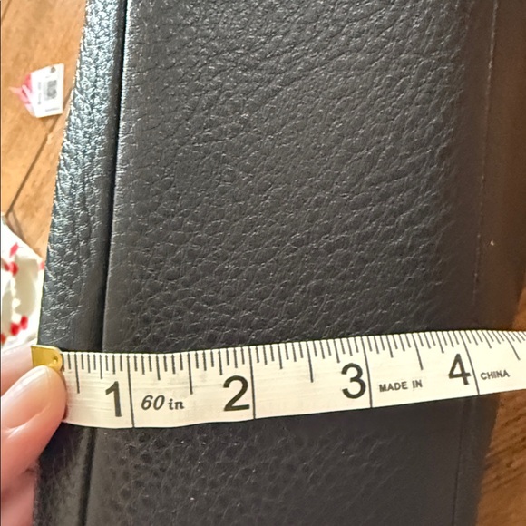 Coach Madison Phoebe Shoulder Bag in black pebbled leather with gold-tone - Picture 14 of 14